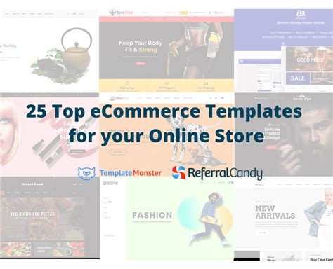 Top 25 Ecommerce Templates For Online Ecommerce Stores