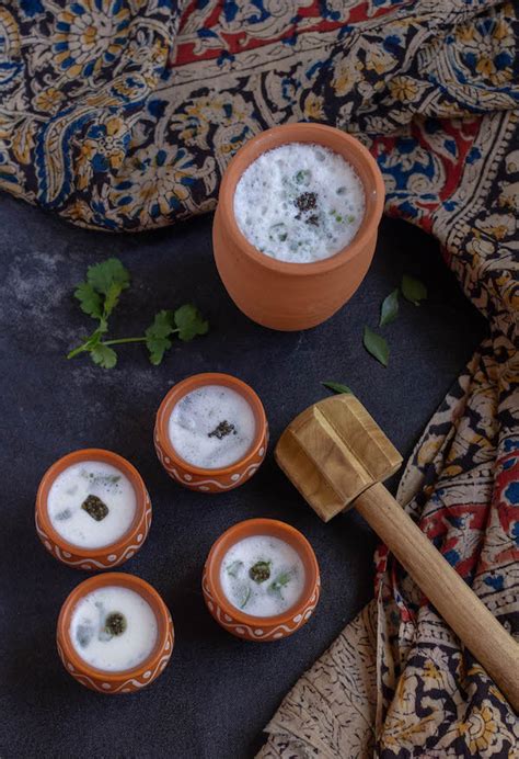 Neer Mor Spiced Buttermilk Vidhyas Vegetarian Kitchen