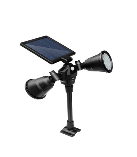 Double Head Solar Motion Sensor Spot Light