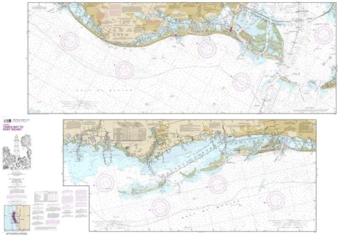 Themapstore Noaa Charts Florida Gulf Of Mexico Intracoastal