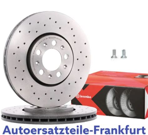 X Brembo Bremsscheiben Vorne Audi A A Vw Polo R Golf Bora