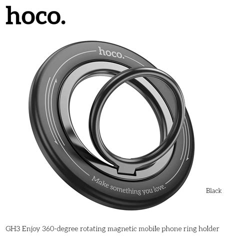 HOCO Anillo Magn Tico GH3 MagSafe Para Tel Fono Soporte Giratorio De