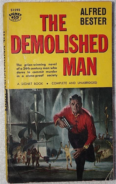 Pretty Sinister Books Ffb The Demolished Man Alfred Bester