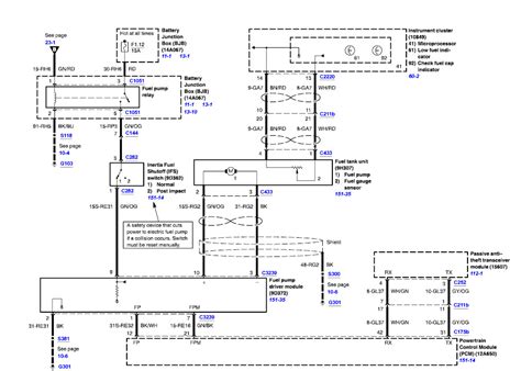 2005 Ford Focus Fuel System Diagram