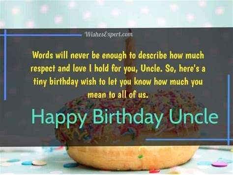 40+ Birthday Wishes for Uncle to Wish Lovable Uncles In Your Life