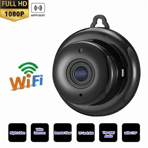 Smart Mini WiFi Night Vision Camera With Motion Detection And Remote