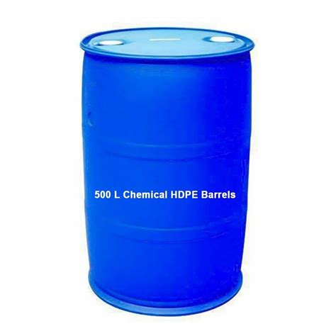 500 L Chemical HDPE Barrels At Rs 950 Piece HDPE Blue Drum In