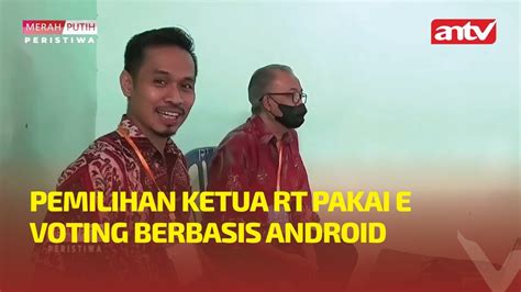 PEMILIHAN KETUA RT PAKAI E VOTING BERBASIS ANDROID YouTube