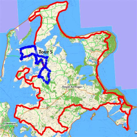 Radtouren Rund um Rügen 13 Rundtouren mit GPS Tracks