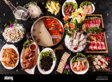 Thai Hot Pot Stock Photo Alamy