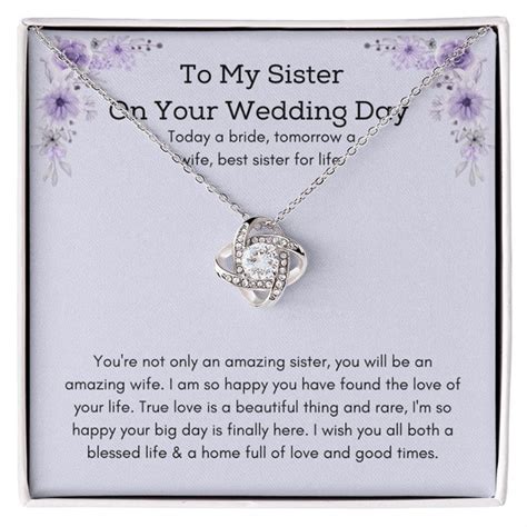 Sister Wedding Gifts - Etsy