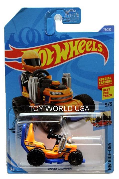 2020 Hot Wheels 75 HW Ride Ons Treasure Hunt Grass Chomper EBay