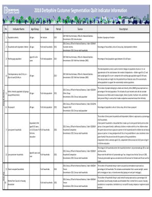 Fillable Online Observatory Derbyshire Gov Average Household Size And