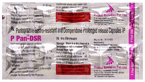 P Pan Dsr Capsule: Uses, Side Effects, Price & Substitutes