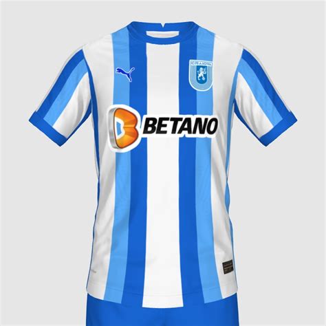 Home Kit Universitatea Craiova 2021 2022 FIFA Kit Creator Showcase