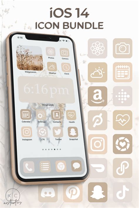 App Icons Ios Aesthetic Widget Ideas