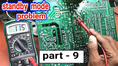 How To Tv Repair Standby Mode Problem PHILIPS TV Crt Tv Repair