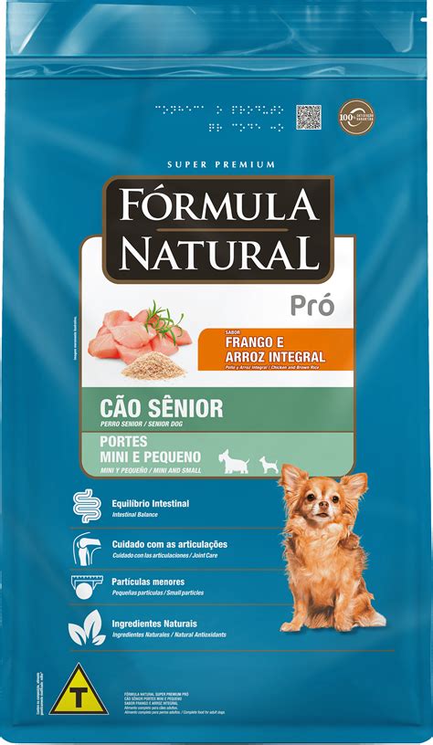 Fórmula Natural Super Premium Pró Cão Sênior Portes Mini E Pequeno