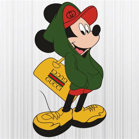 Gucci Disney SVG Gucci Mickey Mouse Logo PNG Mickey Mouse Gucci