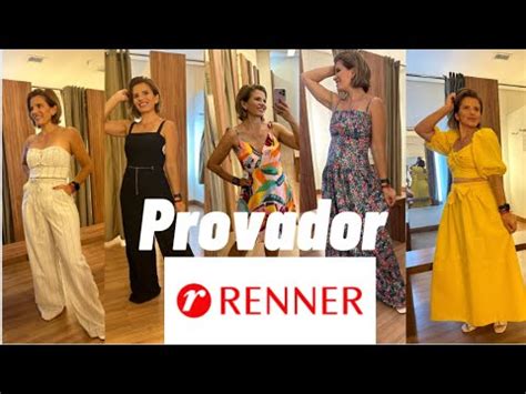 Provador Renner l novidades de verão muita coisa linda YouTube