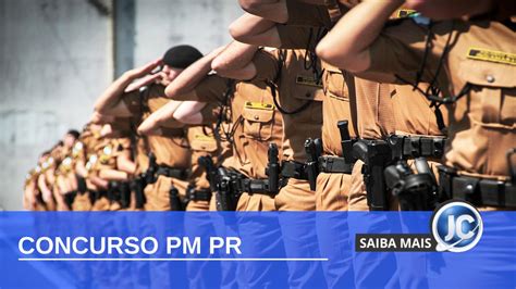 Concurso Pm Pr Define Nova Data De Provas Para Soldado Programe Se