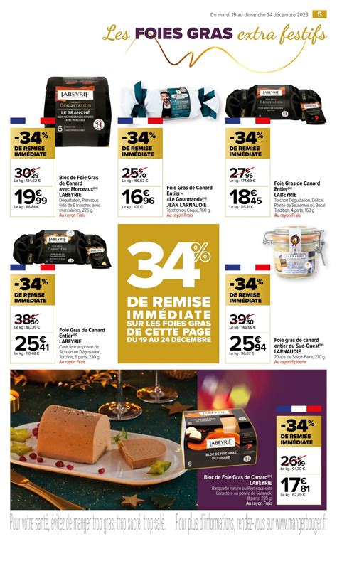 Carrefour Market Catalogue Promotionnel Noël 2023 Valable à partir