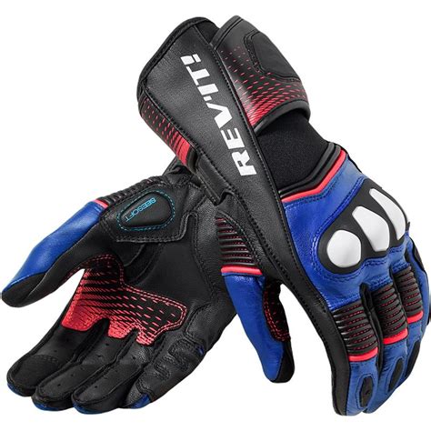 Gants Xena Lady Revit Noir Bleu Rouge Maxxess Fr Gants Moto T