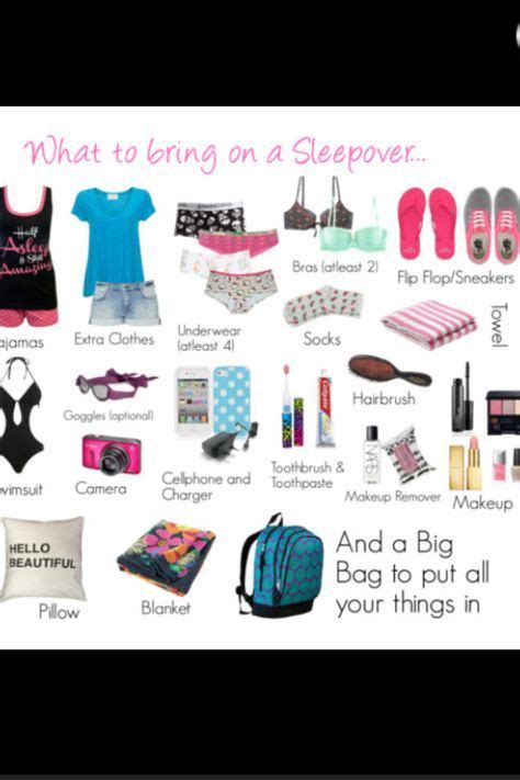 Pin On Sleepover Essentials