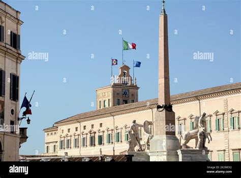 Obelisk Quirinale Hi Res Stock Photography And Images Alamy