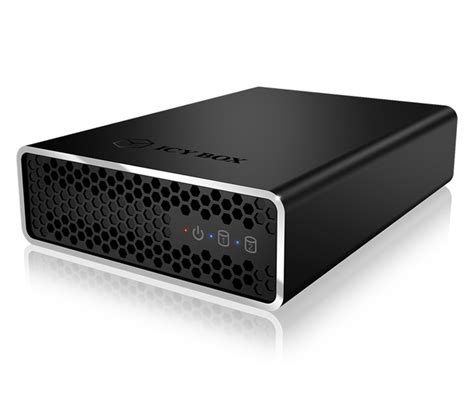 Внешний бокс на два SSD RaidSonic Icy Box IB-RD2253-U31 External RAID ...