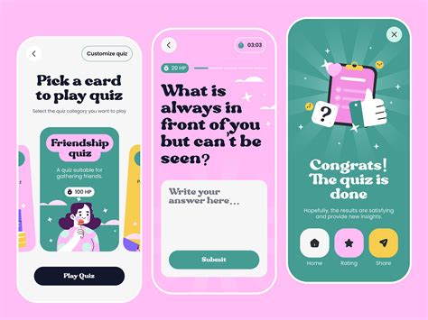 Browse Thousands Of Quiz App Ui Images For Design Inspiration Dribbble