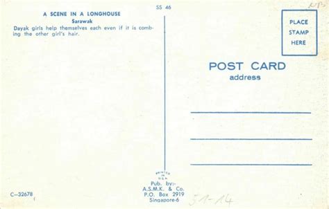 Malay Malaysia Sarawak Borneo Nude Dayak Women In Longhouse S Ss Asia Middle East