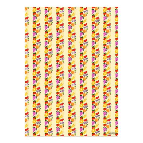 Fruit Stripe Wrapping Paper Roll More Than Words