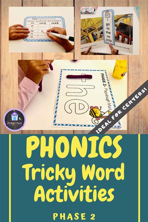 PHONICS Phase 2 Tricky Word Resource Pack | Tricky words, Phonics ...