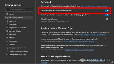 Cómo configurar Microsoft Edge para que proteja al máximo tu privacidad