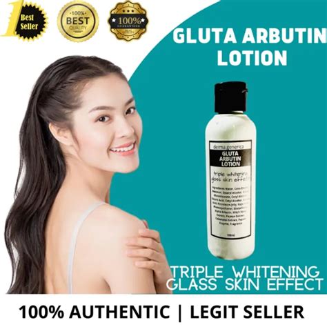 ORIGINAL Gluta Arbutin Body Lotion By Derma Generica 3x Whitening Glass