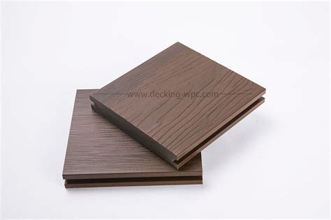 150X22mm Co Extrusion WPC Deckingco Extrusion Plastic Wood Euro