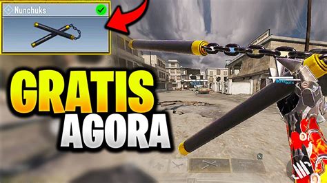 Pegue Gratis Nunchuks Nunchaku Nova Arma Corpo A Corpo Call Of