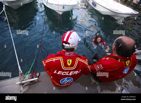 Scuderia Ferrari Team Celebration LECLERC Charles Mco Scuderia