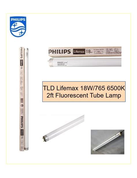 PHILIPS TLD Lifemax 18w Cool Daylight Fluorescent Tube Light 2ft Lazada