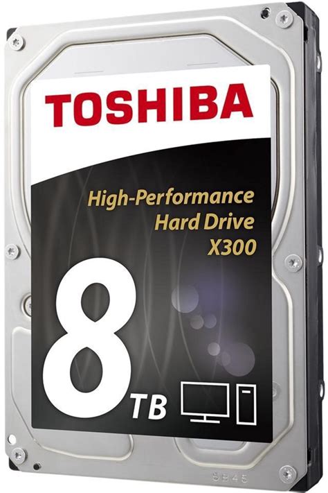 Жорсткий диск Toshiba High-Performance X300 8TB 7200rpm 128MB ...