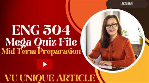 ENG 504 Mid Term Preparation 2023 Most Important Frequently Asked