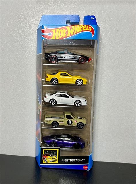 Hot Wheels Nightburnerz 5 Pack Diecast Hobbies And Toys Toys And Games On Carousell