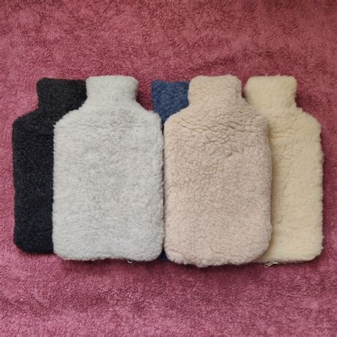 Hot Water Bottle With Wool Cover Etsy Australia