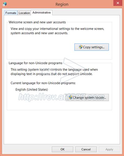 แก้ปัญหาการตั้งค่าปุ่ม Hot Keys เปลี่ยนภาษาหายบน Windows 8 Rev