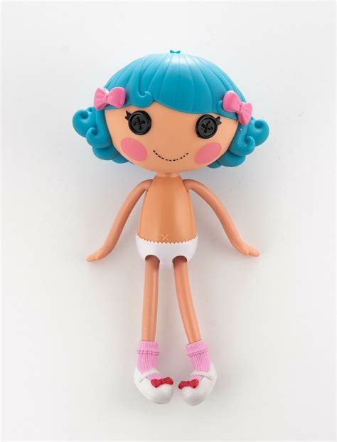 Lalaloopsy Rosy Bumps N Bruises 12 Full Size Doll Blue Hair No Clothes