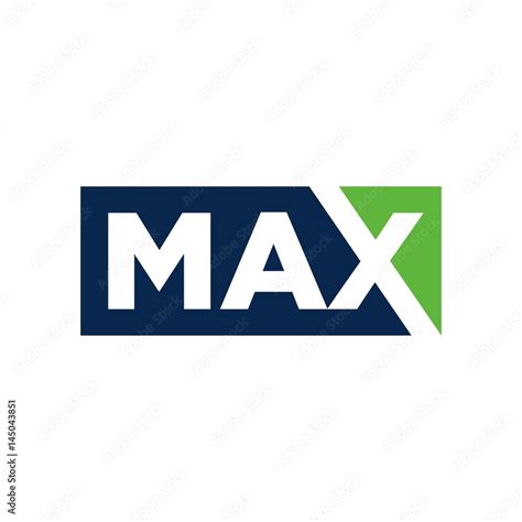 Max Logo Vector Stock Vector Adobe Stock