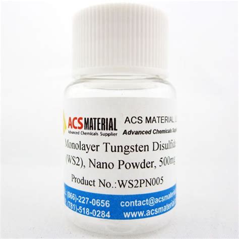 Best Quality Nano Size Monolayer Tungsten Disulfide WS2 1