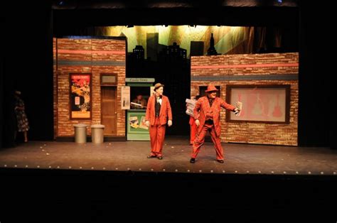 Guys And Dolls Set Props And Backcloth Hire Scenery Solutions