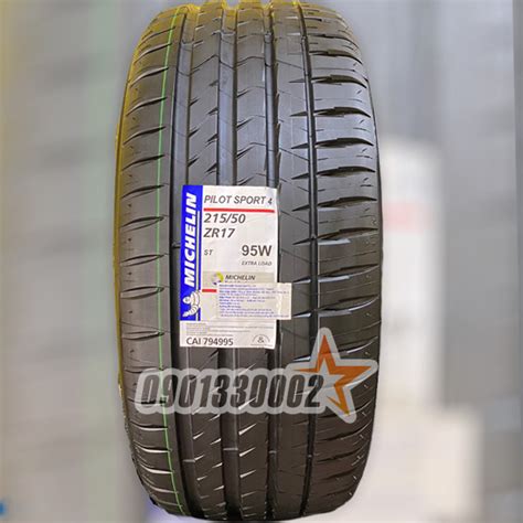 Lốp (Vỏ) Xe Michelin 215/50R17 95W Pilot Sport 4 Giá Tốt #1